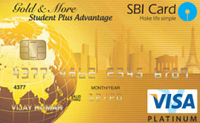 SBI Student Plus Advantage Card