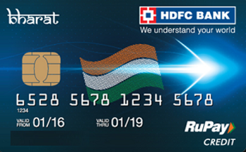 HDFC Bank Bharat Credit Card for Rs.12000 Income