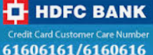 HDFC Bank Credit Card Customer Care Contact Details