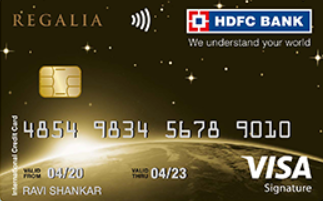 HDFC Bank Regalia Credit Card